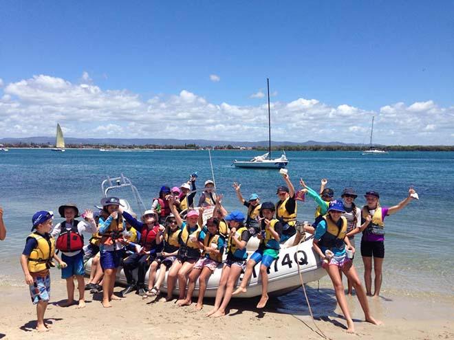 Southport Yacht Club conducts regular school holiday camps and weekend training for budding sailors © Emma Milne